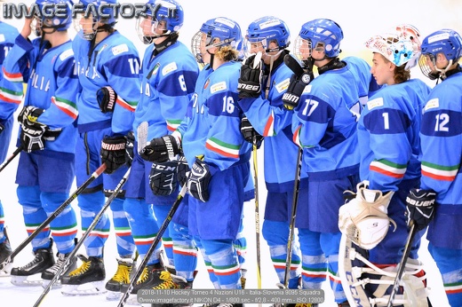 2018-11-10 Hockey Torneo 4 Nazioni U16 - Italia-Slovenia 9095 Squadra